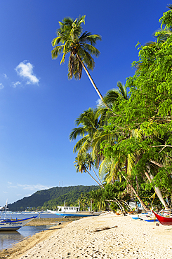 Corong Corong Beach, El Nido, Bacuit Bay, Palawan, Philippines, Southeast Asia, Asia