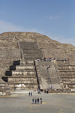 Pyramid of the Moon, Teotihuacan Archaeological Zone, UNESCO World Heritage Site, State of Mexico, Mexico, North America