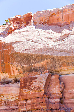 Pedestal Ruins, Ancestral Pueblito, Bears Ears National Monument, Utah, United States of America, North America