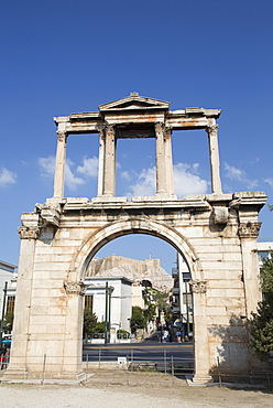 Arch of Hadrian, Athens, Greece, Europe