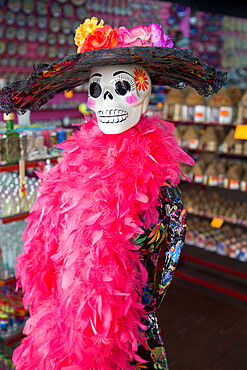 Dia de Muertos (Day of the Dead) Doll, Merida, Yucatan State, Mexico, North America