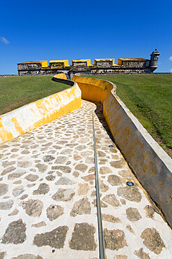 Entrance, Fort San Jose el Alto, 1792, San Francisco de Campeche, State of Campeche, Mexico, North America