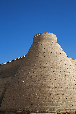 Fortress Wall, Ark of Buhkara, Buhkara, Uzbekistan