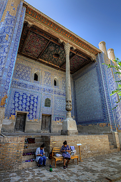 The Emir's Wives Quarters, Tash Khauli Palace, 1830, Ichon Qala (Itchan Kala), UNESCO World Heritage Site, Khiva, Uzbekistan, Central Asia, Asia