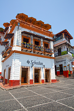 Street Scene, Taxco, Guerrero, Mexico, North America