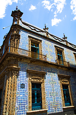 Casa de Los Azulejos (House of Blue Tiles), 18th century, Mexico City, Mexico, North America