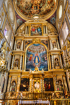 Altar of the Catholic Monarchs, Cathedral of Our Lady of the Immaculate Conception, 1649, Historic Center, UNESCO World Heritage Site, Puebla, Puebla State, Mexico, North America