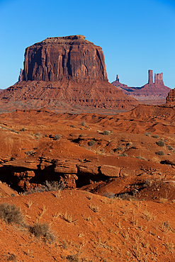 Merrick Butte, Monument Valley Navajo Tribal Park, Utah, USA