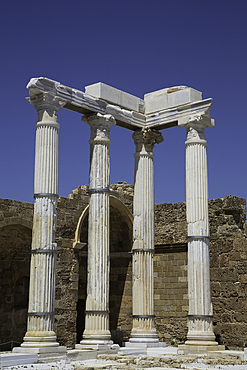 Athena Temple (2nd Century BC), Side, Antalya, Turkey