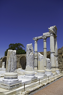 Athena Temple (2nd Century BC), Side, Antalya, Turkey