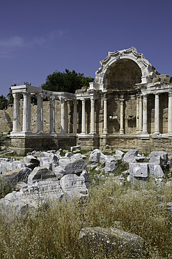 Nymphaeum (Roman Monumental Fountain), 2nd Century AD, Side, Antalya, Turkey