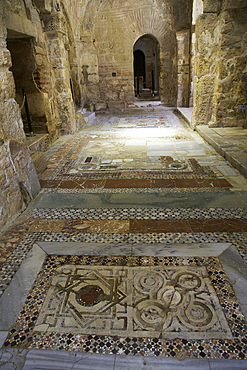 Floor Mosaics, St Nickolas Church, 4th Century, Myra Acient City, Demre, Antalya, Turkey