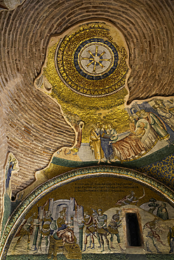 Bzantine Mosaics, Kariye Mosque (also Church of the Holy Savior of Chora), 4th Century AD, UNESCO World Heritage Site, Istanbul, Turkey