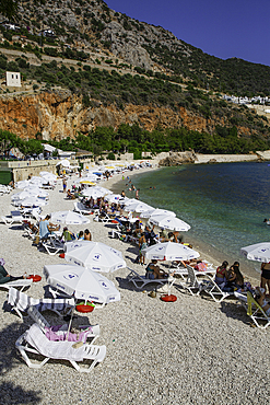 Kalkan Beach, Kalkan, Antalya, Turkey