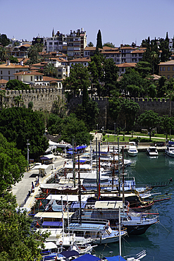 Boats, Antalya Kaleici Marina, Antalya, Antalya Province, Turkey