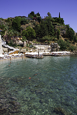 Mermerli Beach, Kaleici, Antalya, Antalya Province, Turkey