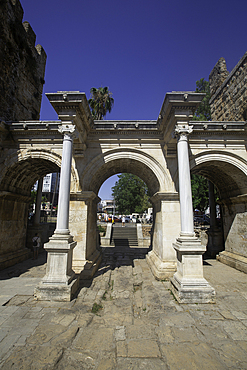 Hadrian's Gate, 130 AD, Antalya, Antalya Province, Turkey