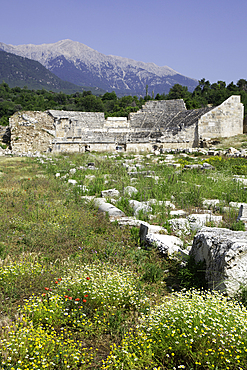Roman Theater, 31 BC - 14 AD, Tlos, Ancient Lycian City, Mugla Province, Turkey