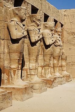 Inside Karnak Temple, UNESCO World Heritage Site, near Luxor, Thebes, Egypt, North Africa, Africa