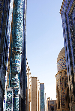 The world-famous Islamic architecture of Samarkand, UNESCO World Heritage Site, Uzbekistan, Central Asia, Asia