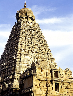 Brahadeeshwara Temple, UNESCO World Heritage Site, Thanjavur, Tamil Nadu, India, Asia