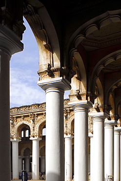 Thirumalai Naicker Mahal, Madurai, Tamil Nadu, India, Asia