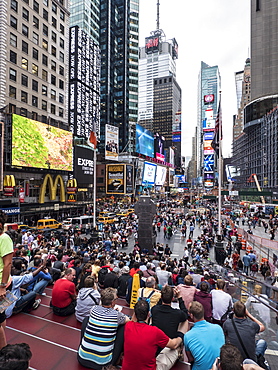 Times Square, Theatre District, Midtown, Manhattan, New York City, New York, United States of America, North America