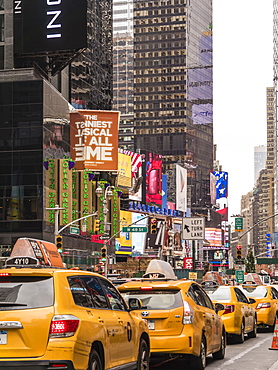 Times Square, Theatre District, Midtown, Manhattan, New York City, New York, United States of America, North America