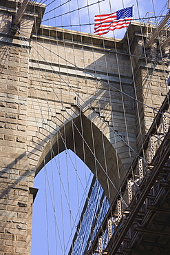 Brooklyn Bridge, New York City, New York, United States of America, North America