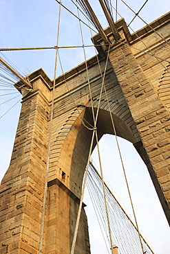 Brooklyn Bridge, New York City, New York, United States of America, North America