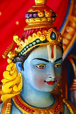 Vishnu, Hindu Temple and Shrine of Batu Caves, Kuala Lumpur, Malaysia, Southeast Asia, Asia