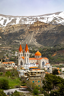 Bcharre (Bsharri), town in northern Lebanon, Middle East