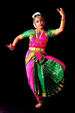 Bharata Natyam dancer in Paris, France, Europe