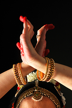 Bharata Natyam dancer in Paris, France, Europe