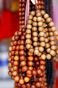 Buddhist prayer beads (mala) for sale, Guan Yin Temple Buddhist temple, Vung Tau, Vietnam, Indochina, Southeast Asia, Asia