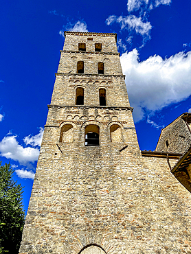 San Pietro in Valle Abbey, dating from the 7th and 13th century, Ferentillo, Umbria, Italy, Europe