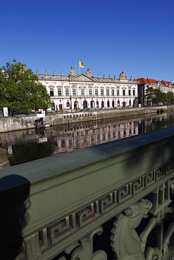 Schlossbruecke (Palace Bridge), and Deutsches Historisches Museum (German Historical Museum), Unter Den Linden, Berlin, Germany, Europe