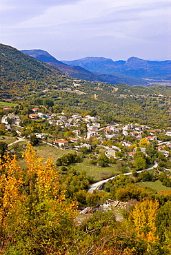 Zagoria mountain village near the Vikos Gorge, Epiros, Greece, Europe