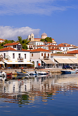 The harbor of Galaxidi, Greece, Europe