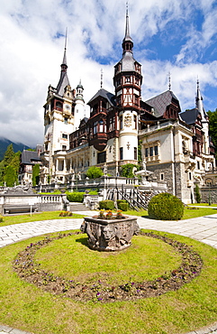 Peles Castle, Sinaia, Romania, Europe