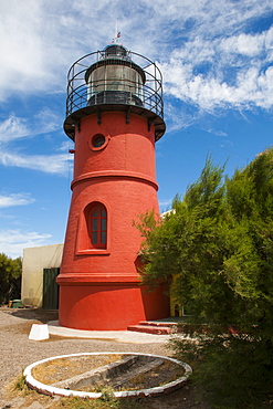 Lighthouse, Peninsula Valdez (Peninsula Valdes), UNESCO World Heritage Site, Argentina, South America