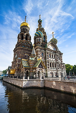 Church of the Saviour on Spilled Blood, UNESCO World Heritage Site, St. Petersburg, Russia, Europe