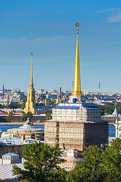 View from the Saint Isaac's Cathedral, St. Petersburg, Russia, Europe