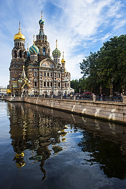 Church of the Saviour on Spilled Blood, UNESCO World Heritage Site, St. Petersburg, Russia, Europe