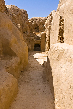 The ruins of the Parthian fortress, Nissa, UNESCO World Heritage Site, Turkmenistan, Central Asia, Asia