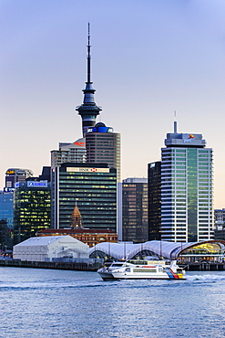 Skyline of Auckland, North Island, New Zealand, Pacific