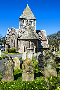 The church of St. Anne, Alderney, Channel Islands, United Kingdom, Europe 