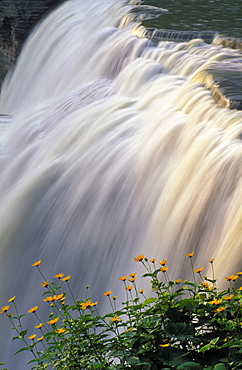 Middle Falls, Letchworth State Park, New York State, United States of America, North America