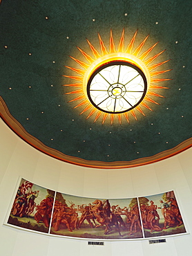 Interior of the Post Office building in Art Deco style, South Beach, Miami, Florida, United States of America, North America