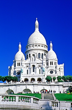 Sacre-Coeur, Montmartre, Paris, France, Europe